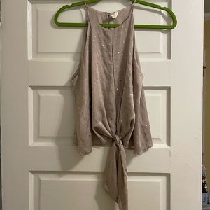 TYCHE glittery blouse